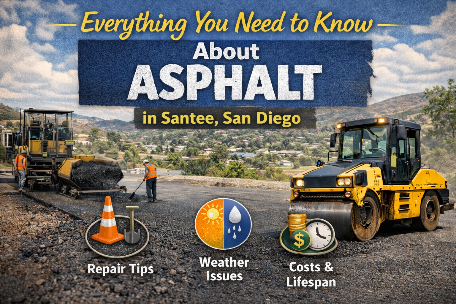 Everything You Need to Know About Asphalt in Santee, San Diego